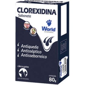 Sabonete World Veterinária Dug's Clorexidina Cães & Gatos