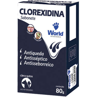 Sabonete World Veterinária Dug's Clorexidina Cães & Gatos