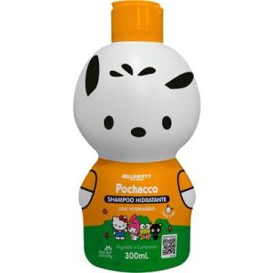 Shampoo Hidratante Pet Society Hello Kitty Pochacco Algodão e Camomila