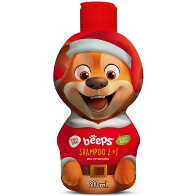 Shampoo 2 em 1 Pet Society Beeps Edição Natal para Cães e Gatos