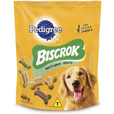 Biscoito Pedigree Biscrok para Cães Adultos Multi