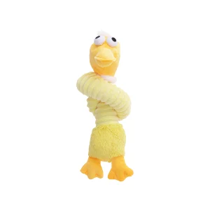 Brinquedo de pelúcia Pato com corda para cães