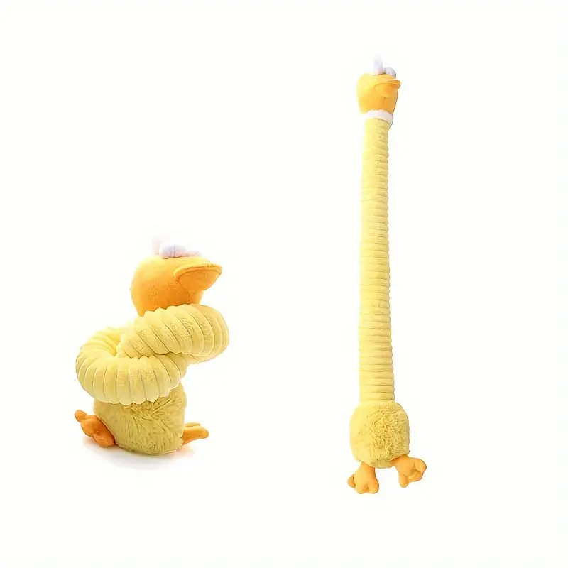 Brinquedo de pelúcia Pato com corda para cães - Imagem 2