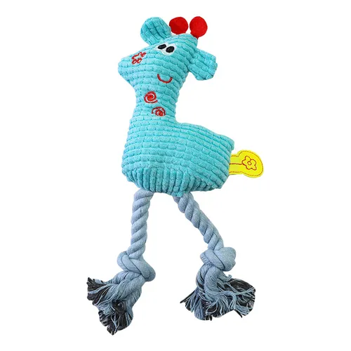 Brinquedo De Pelúcia Para Cães, Corda De Algodão, Mastigação