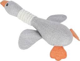 Brinquedo Bichinho Ganso De Pelúcia Pet Cães - Imagem 3