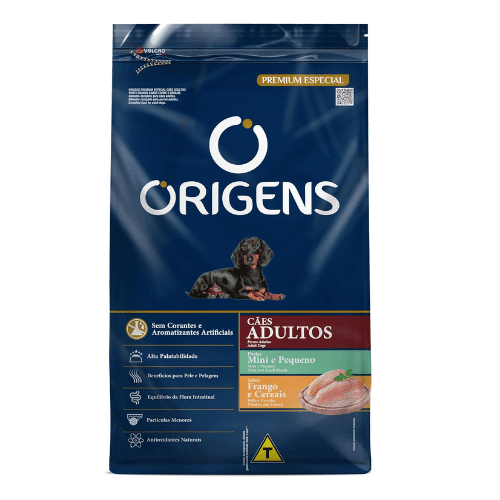 Origens Cães Pequeno Porte Frango E Cereais 15kg