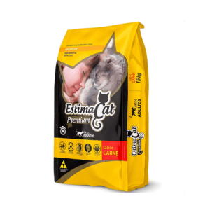 Ração Gato Estimacat Premium Adulto Sabor Carne 15kg