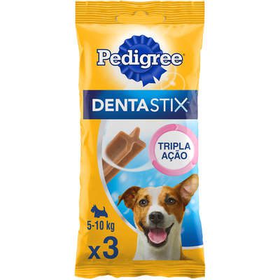 Petisco Pedigree Dentastix para Cães Adultos Porte Pequeno Sabor Carne
